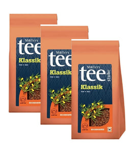 3xPack Müllers Teestube Rooibos Loose Classic Tea - 600 g