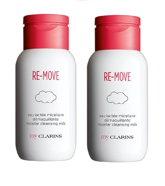 2xPack My Clarins Re-Move Micellar Cleansing Milk - 400 ml