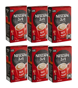 6xPack Nescafe Classic 3-in-1 Instant Coffee - 60 Bags