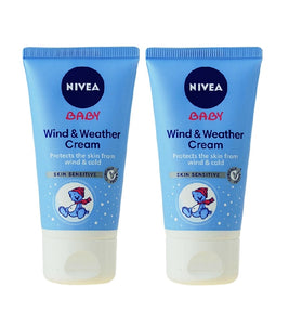 2xPack Nivea Baby Protection Cream against Cold and Wind - 200 ml