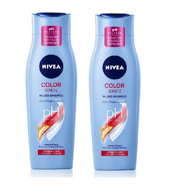 2xPack NIVEA Color Protection Hair Shampoo for Women - 500 ml