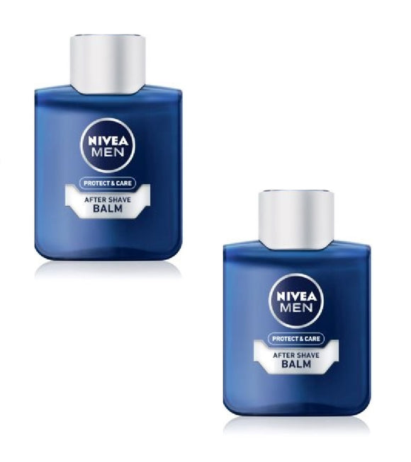 2xPack Nivea Men Protect & Care Hydrating Aftershave Balm - 200 ml