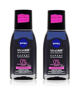 2xPack Nivea MicellAir Expert Two-phase Eye Make-up Remover - 250 ml