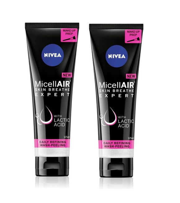 2xPacks Nivea MicellAir Skin Breathe Expert Face Cleansing Gel - 250 ml