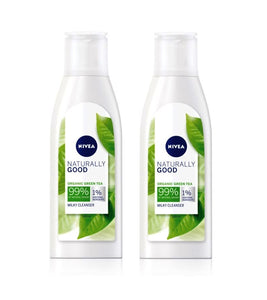 2xPack Nivea Naturally Good Skin Cleansing Milk - 400 ml