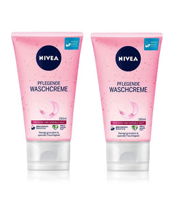2xPack NIVEA Nourishing Wash Cream for Dry and Sensitive Skin - 300 ml