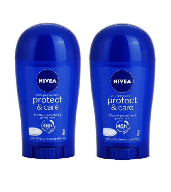 2xPack Nivea Protect & Care Antiperspirant for Women - 80 ml