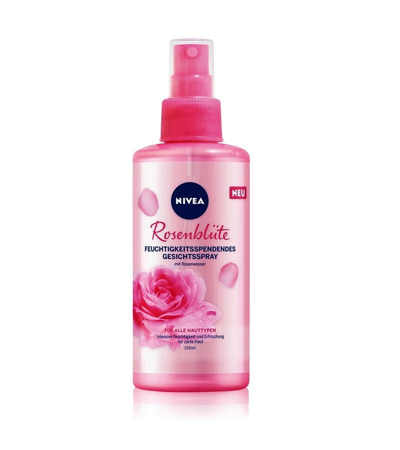 NIVEA Rose Blossom Facia Moisturizer Spray - 150 ml