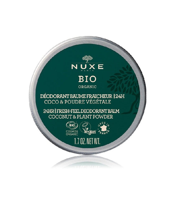 NUXE Organic 24Hr Fresh Feel Deodorant Cream - 50 g