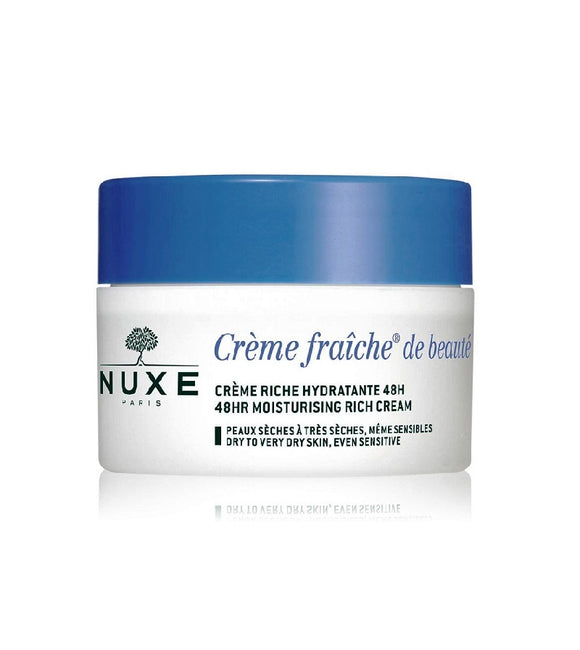 NUXE Creme Fraiche de Beaute Hydrating and Nourishing Cream for Dry to Very Dry Skin - 50 ml