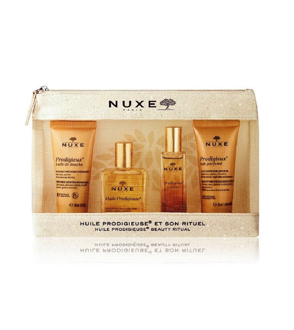 NUXE Prodigieux 4-Piece Introductory Body Care Gift Set 2022