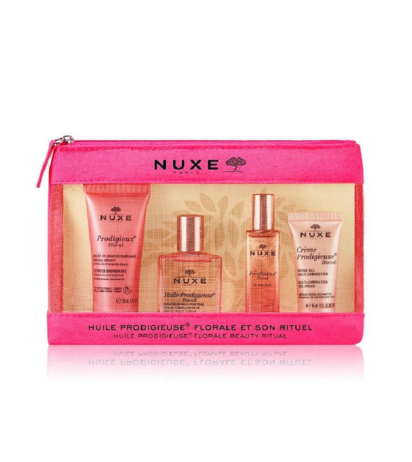 NUXE Prodigieux Floral Discovery 4-Piece Body Care Gift Set