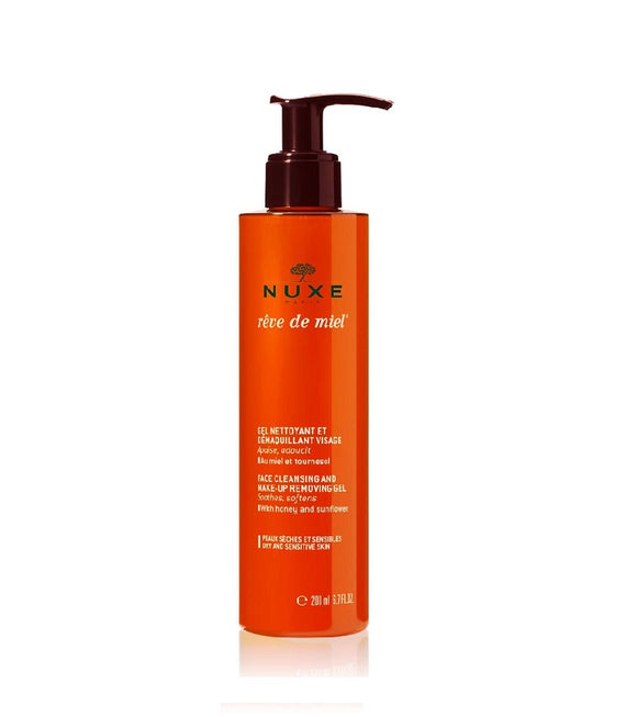 NUXE Reve de Miel Cleansing Gel and Makeup Remover - 200 ml