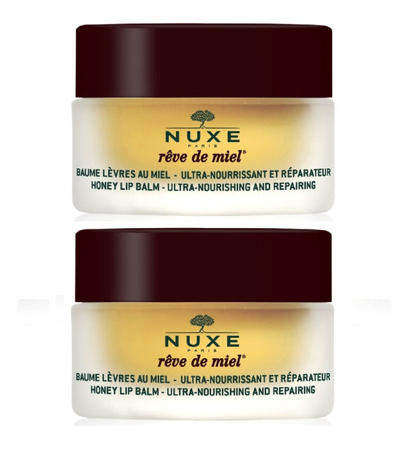 2xPack NUXE Reve de Miel Ultra-Nourishing Lip Balm with Honey  - 30 g