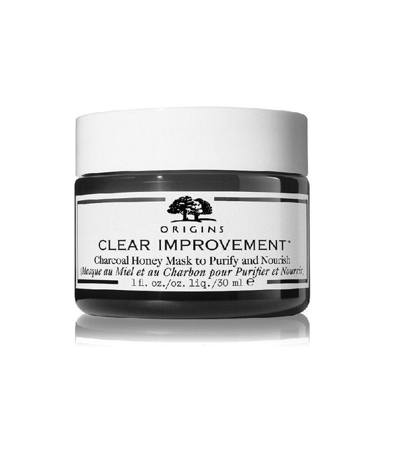 Origins Clear Improvement Charcoal Honey Face Mask -  30 or 75 ml