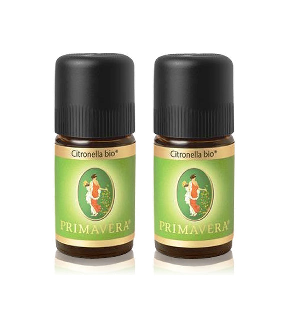 2xPack Primavera Citronella Bio Fragrance Oil - 10 ml