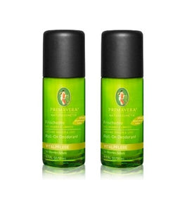 2xPack Primavera Ginger Lime Deodorant Roll-on - 100 ml
