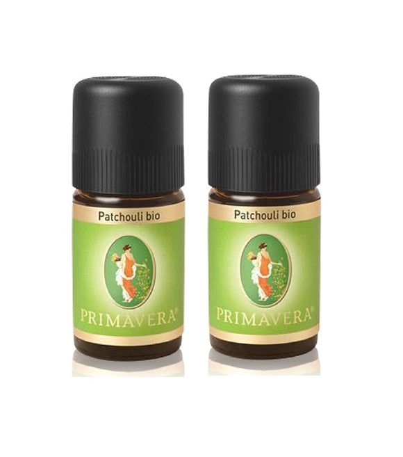 2xPack Primavera Patchouli Organic Fragrance Oil - 10 ml