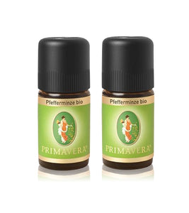 2xPack Primavera Peppermint Organic Fragramce Oil - 10 ml