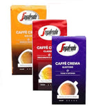 3xPack Segafredo Three Caffé Crema Whole Beans Varieties - 3.0 Kg