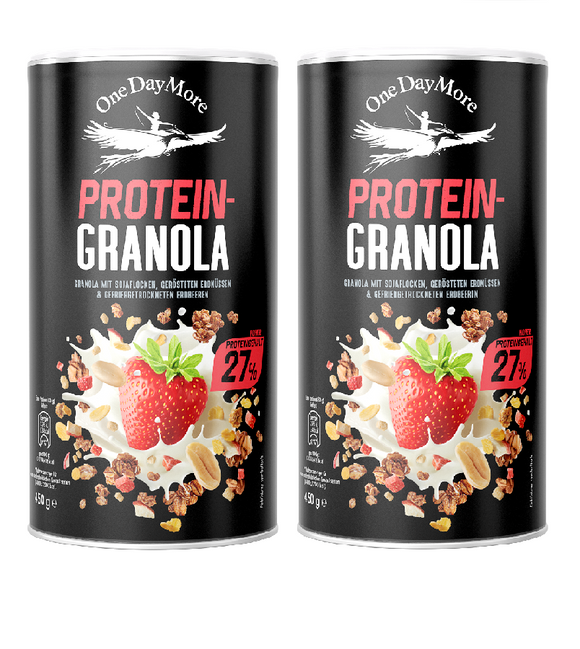 2xPack OneDayMore Protein Granola - 900 g