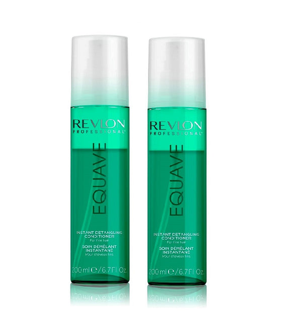 2xPack Revlon Professional Equave Volumizing  Hair Detangling  Leave-in Treatment - 400 ml