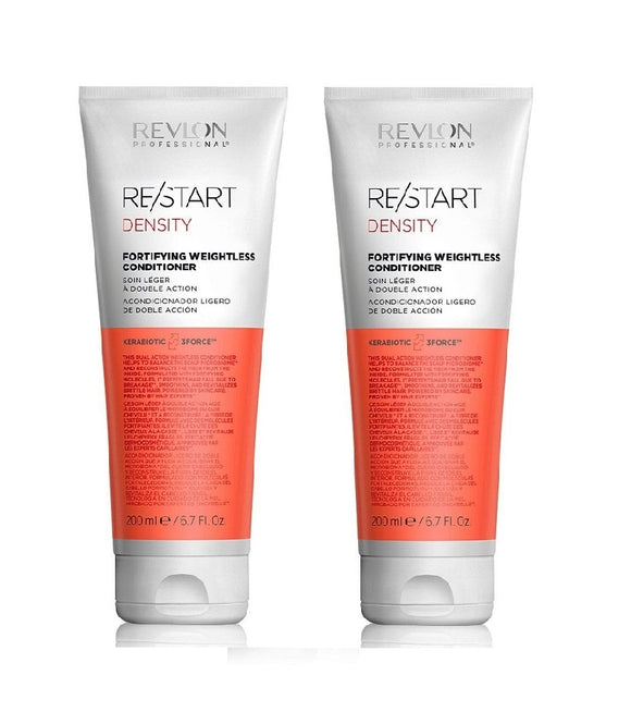 2xPack Revlon Professional Re/Start Fortifying Hair Conditioner - 400 ml