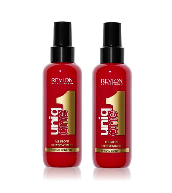 2xPack Revlon Professional UniqOne All In One Hair Leave-in Treatment - 300 ml