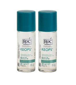 2xPack RoC KEOPS DEODORANT ROLL-ON - 60 ml