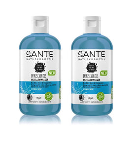 2xPack Sante Organic Aloe Vera & Lava Stone 3 in 1 Face Peeling  - 200 ml
