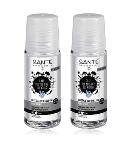 2xPack Sante Crystal Pure Spirit Deodorant Roll-on - 100 ml
