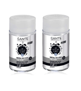 2xPack Sante Crystal Pure Spirit Deodorant Sticks - 200 ml