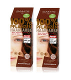 2xPack Sante Plants Powder Hair Color -  Seven Shades - 200 g