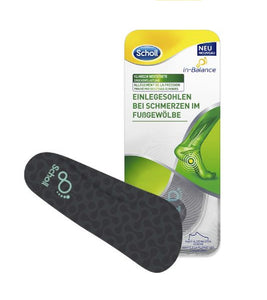 Scholl In-Balance Arch Support Foam Insole Pads - EU Size 37-39.5