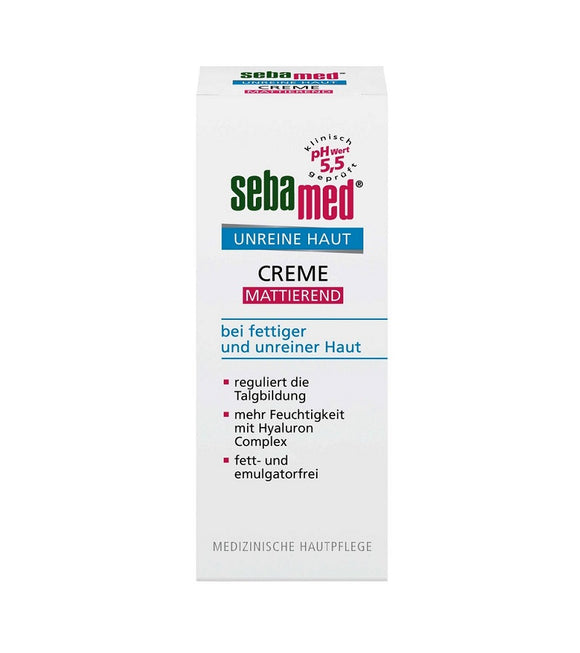 Sebamed Impure Skin Mattifying Cream - 50 ml
