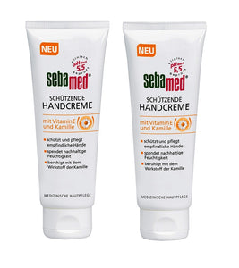 2xPack Sebamed Protective Hand Cream with Vitamin E & Camomilel - 150 ml