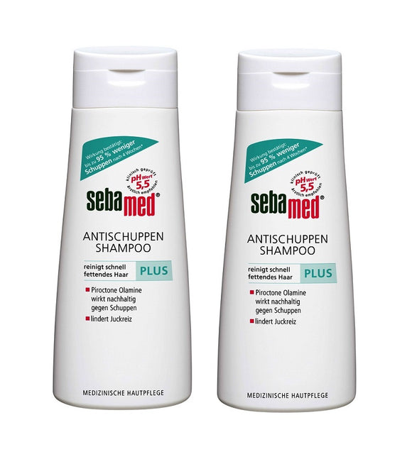 2xPack Sebamed Anti-Dandruff Shampoo PLUS - 400 ml