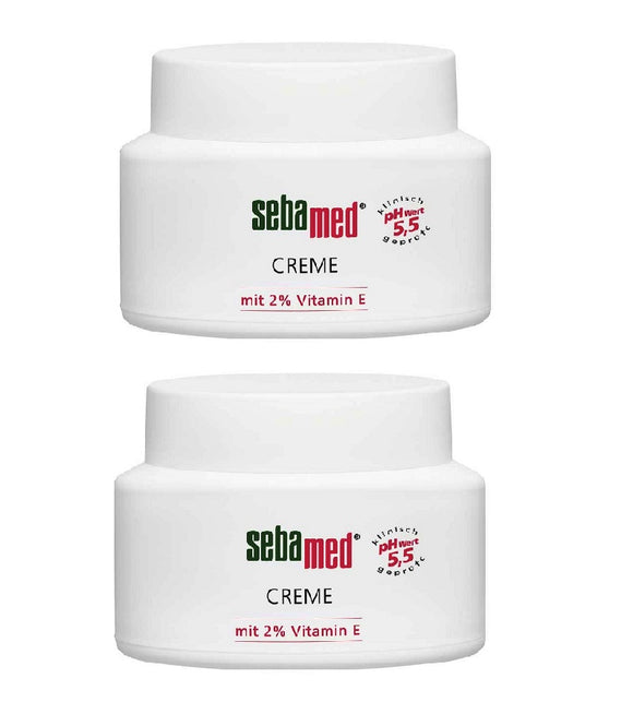 2xPack Sebamed Day Creams with Vitamin E - 150 ml