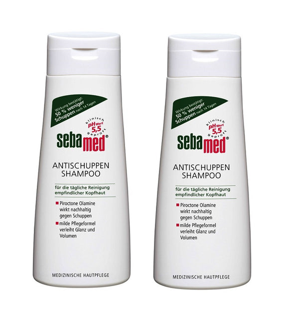 2xPack Sebamed Anti-Dandruff Shampoo - 400 ml