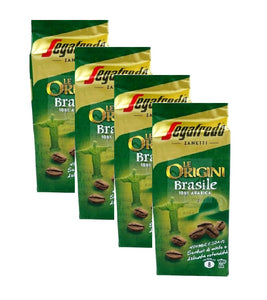 4xPack Segafredo Le Origini Brasile Ground Coffee for Mocha Pot - 1.0 Kg