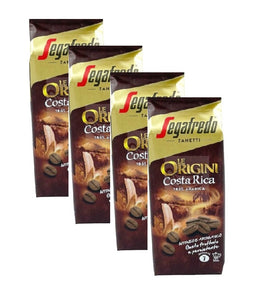 4xPack Segafredo Le Origini Costa Rica Ground Coffee for Mocha Pot - 1.0 Kg