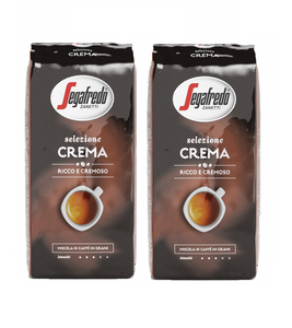 2xPack Segafredo Selezione Crema Whole Coffee Beans - 2 Kgs