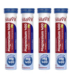 4xPack SilaVit Effervescent Tablets - Magnesium 400 - 60 Pcs