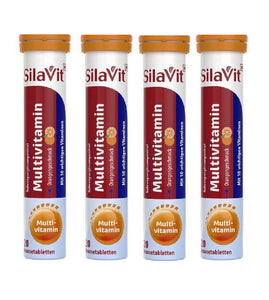 4xPack SilaVit Effervescent Tablets - Multivitamin - 80 Pcs