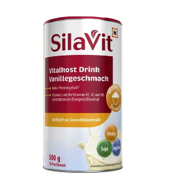 SilaVit Vital Food Vanilla Flavor Drink - 500 g