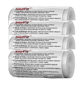 4xPack SilaVit Wound Fixation Bandage - 8 cm Wide - 16 meters