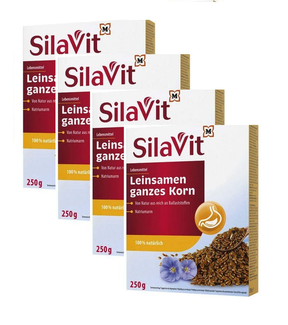 4xPack SilaVit Linseed Whole Grain - 1000 g