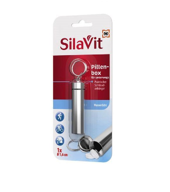 SilaVit Pill Box with Keychain