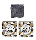 2xPack Speick Pure Vegetable Oil Black Soap Bars - 200 g