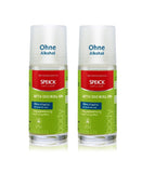 2xPack Speick Natural Active Deodorant Roll-on w/o Aluminum Salts - 100 ml